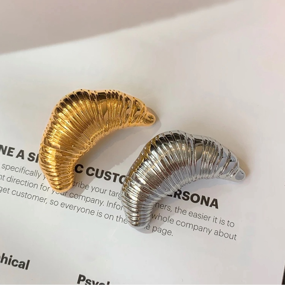 Croissant Brooches